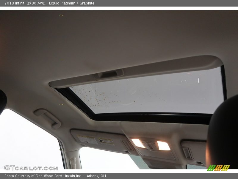 Liquid Platinum / Graphite 2018 Infiniti QX80 AWD