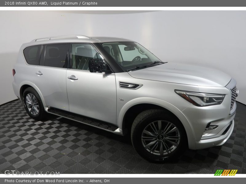  2018 QX80 AWD Liquid Platinum
