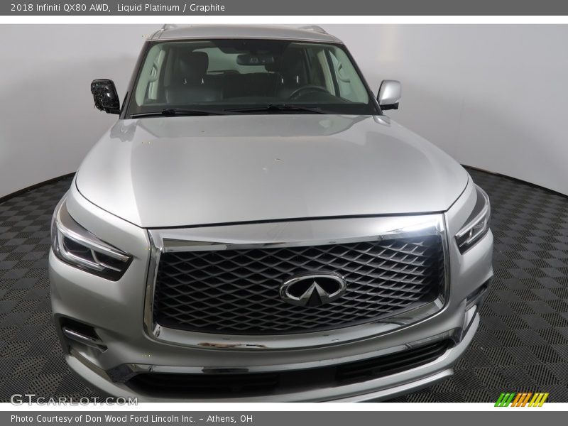 Liquid Platinum / Graphite 2018 Infiniti QX80 AWD