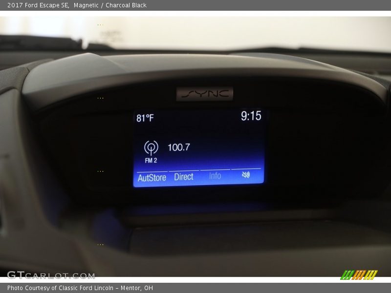 Magnetic / Charcoal Black 2017 Ford Escape SE