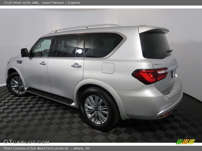 Liquid Platinum / Graphite 2018 Infiniti QX80 AWD