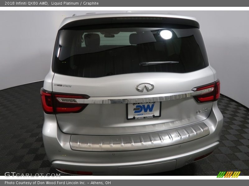 Liquid Platinum / Graphite 2018 Infiniti QX80 AWD
