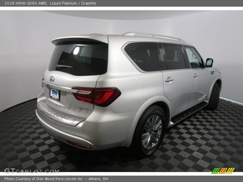 Liquid Platinum / Graphite 2018 Infiniti QX80 AWD