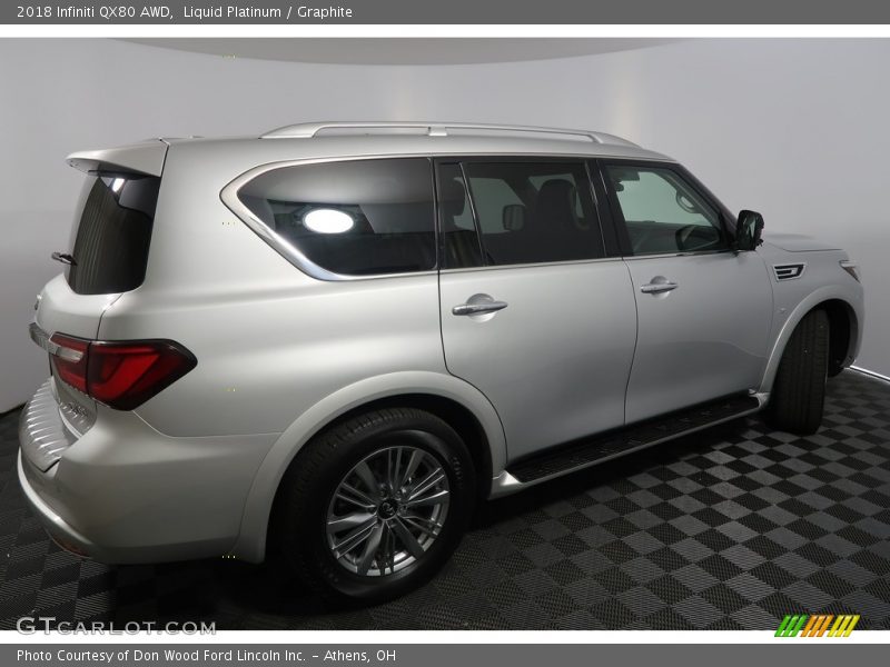 Liquid Platinum / Graphite 2018 Infiniti QX80 AWD