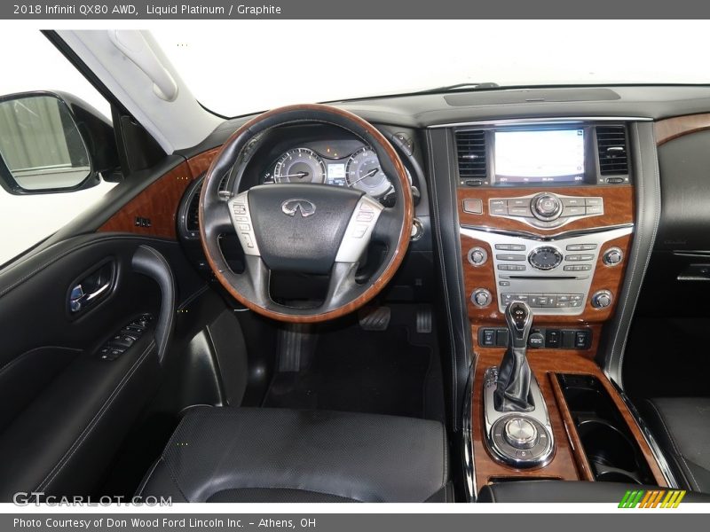 Liquid Platinum / Graphite 2018 Infiniti QX80 AWD
