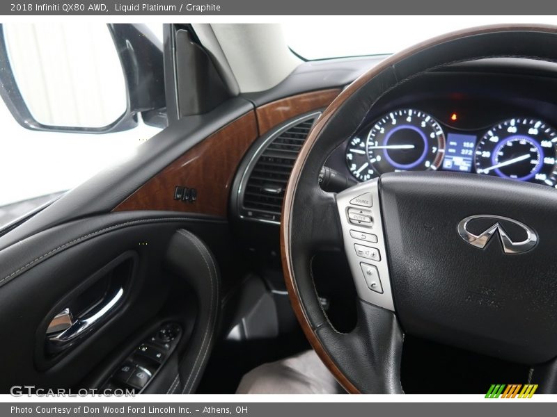 Liquid Platinum / Graphite 2018 Infiniti QX80 AWD