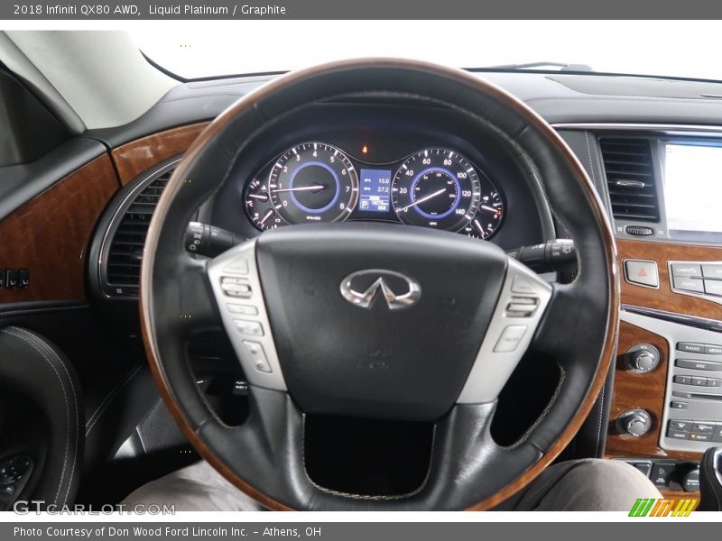 Liquid Platinum / Graphite 2018 Infiniti QX80 AWD