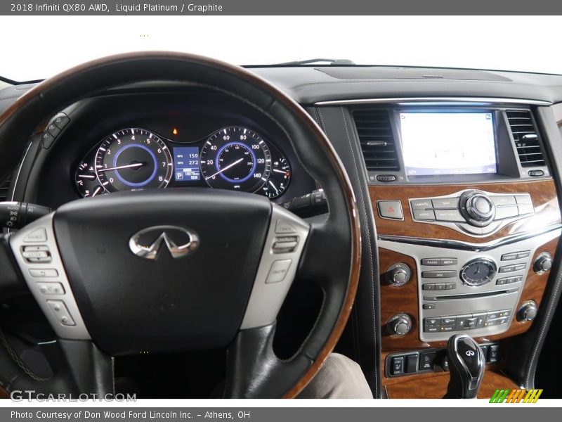 Liquid Platinum / Graphite 2018 Infiniti QX80 AWD