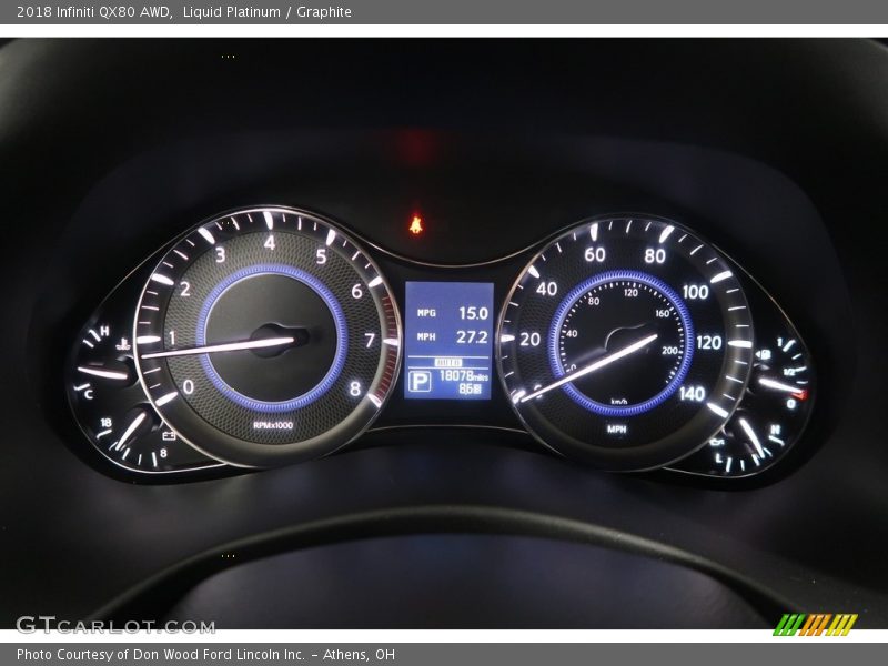 Liquid Platinum / Graphite 2018 Infiniti QX80 AWD