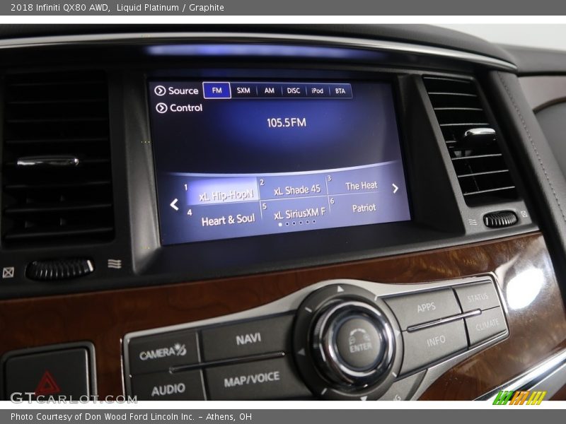 Liquid Platinum / Graphite 2018 Infiniti QX80 AWD