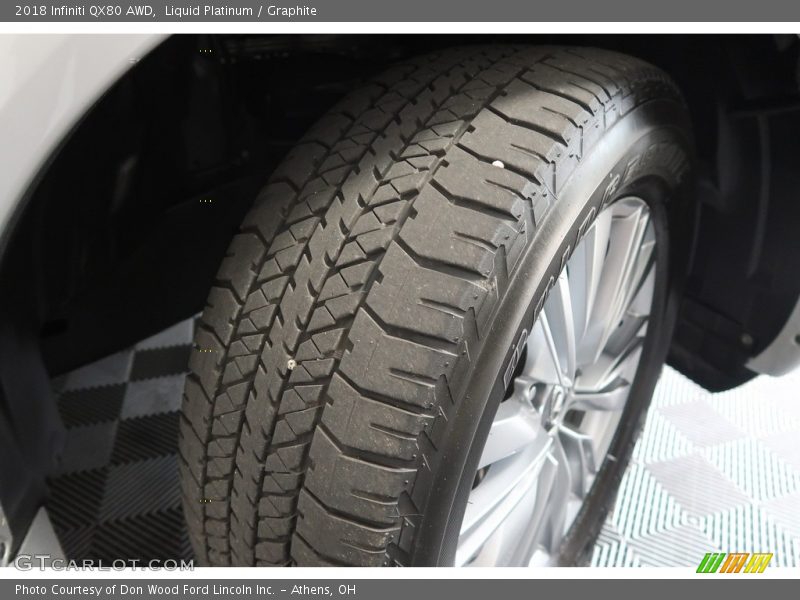 Liquid Platinum / Graphite 2018 Infiniti QX80 AWD
