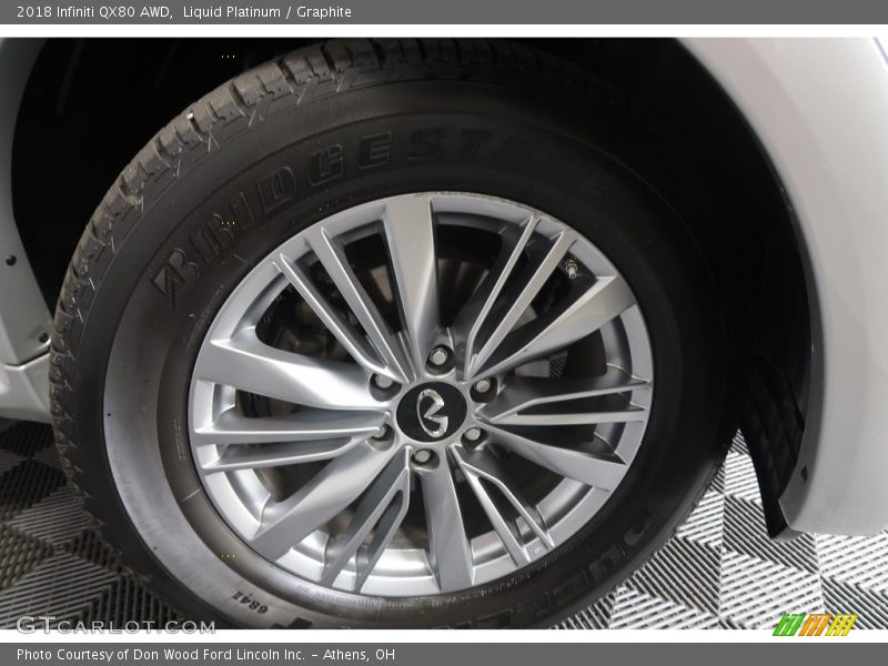 Liquid Platinum / Graphite 2018 Infiniti QX80 AWD