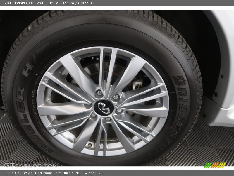 Liquid Platinum / Graphite 2018 Infiniti QX80 AWD