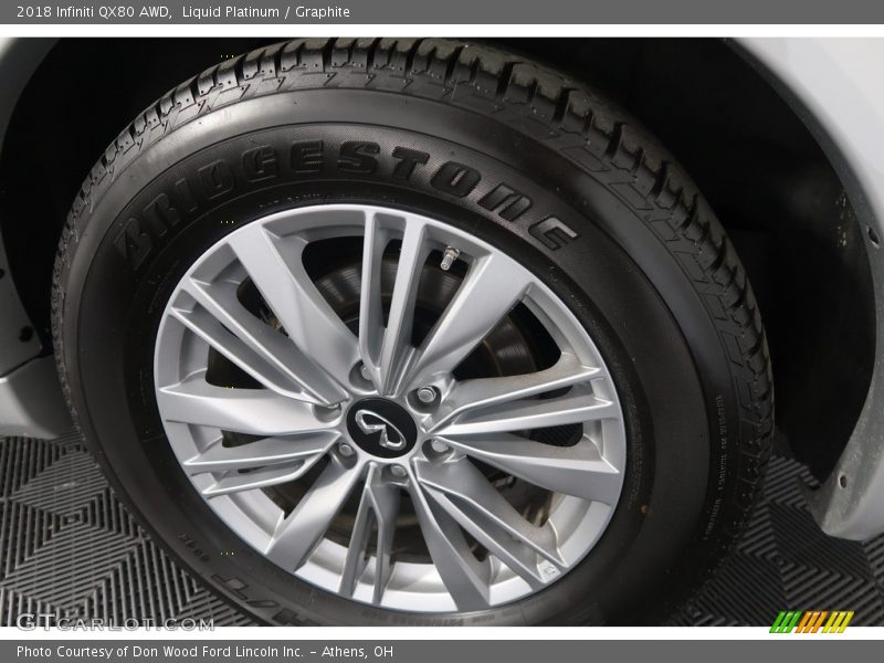 Liquid Platinum / Graphite 2018 Infiniti QX80 AWD