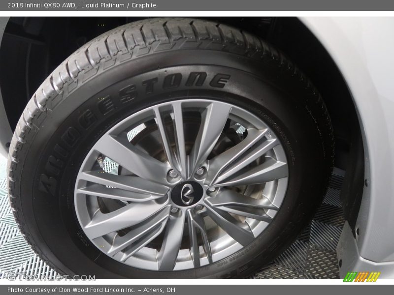Liquid Platinum / Graphite 2018 Infiniti QX80 AWD