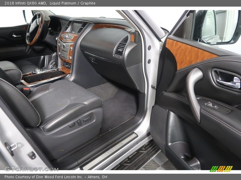 Liquid Platinum / Graphite 2018 Infiniti QX80 AWD