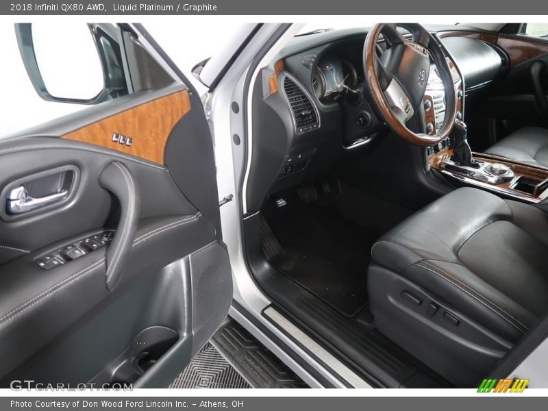 Liquid Platinum / Graphite 2018 Infiniti QX80 AWD