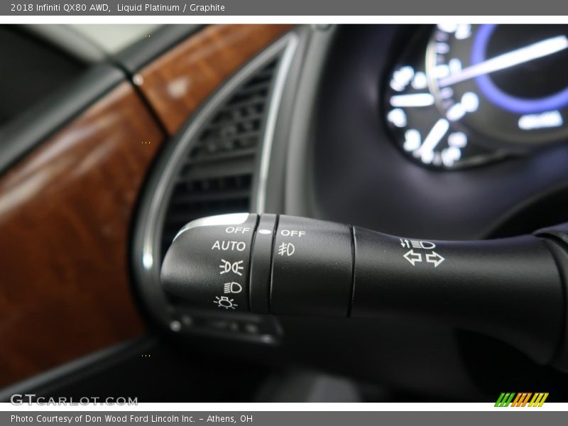 Liquid Platinum / Graphite 2018 Infiniti QX80 AWD