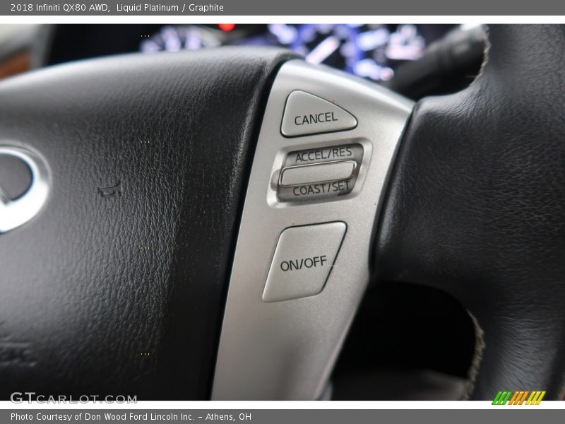 Liquid Platinum / Graphite 2018 Infiniti QX80 AWD