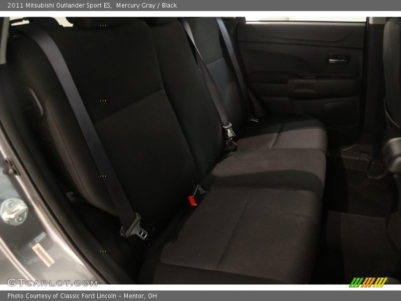 Mercury Gray / Black 2011 Mitsubishi Outlander Sport ES