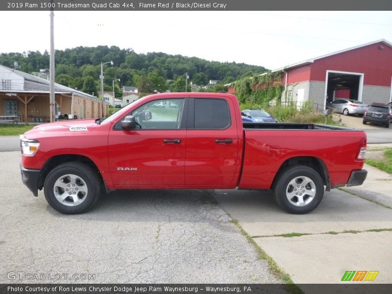  2019 1500 Tradesman Quad Cab 4x4 Flame Red