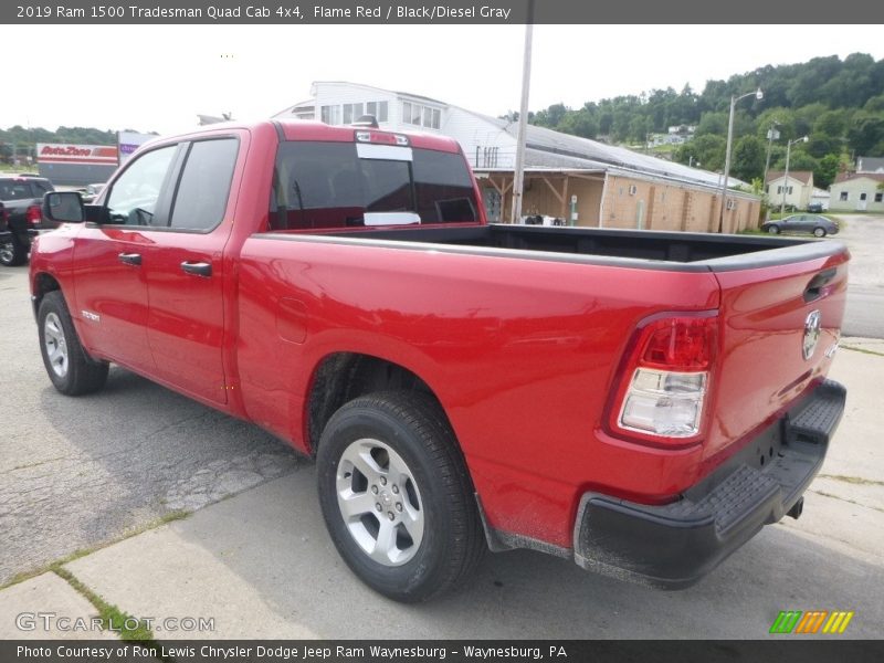Flame Red / Black/Diesel Gray 2019 Ram 1500 Tradesman Quad Cab 4x4