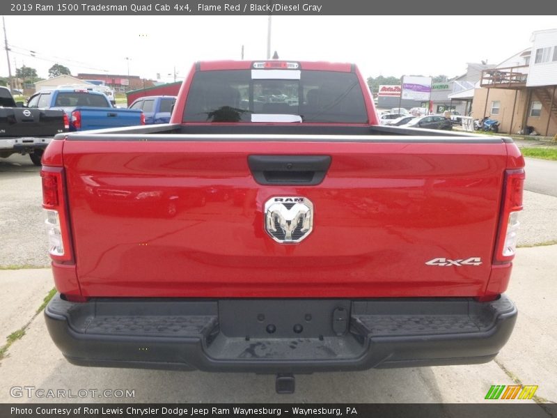Flame Red / Black/Diesel Gray 2019 Ram 1500 Tradesman Quad Cab 4x4