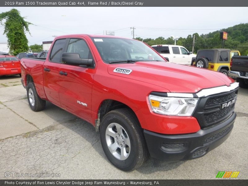  2019 1500 Tradesman Quad Cab 4x4 Flame Red
