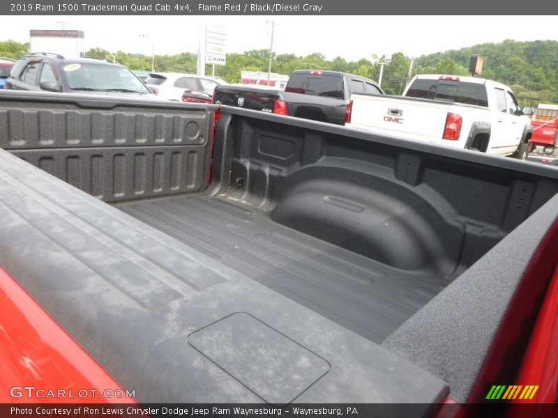 Flame Red / Black/Diesel Gray 2019 Ram 1500 Tradesman Quad Cab 4x4