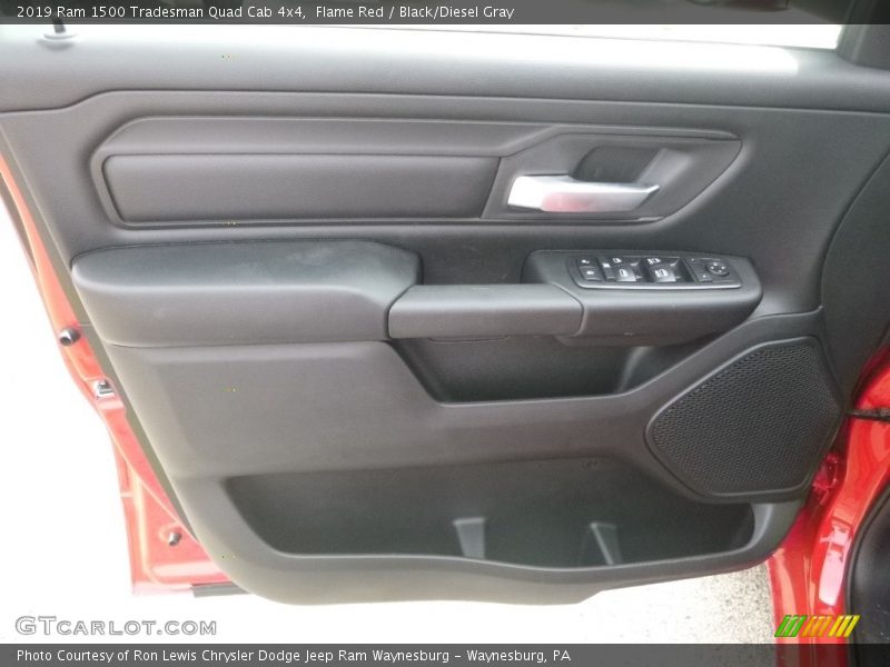 Flame Red / Black/Diesel Gray 2019 Ram 1500 Tradesman Quad Cab 4x4