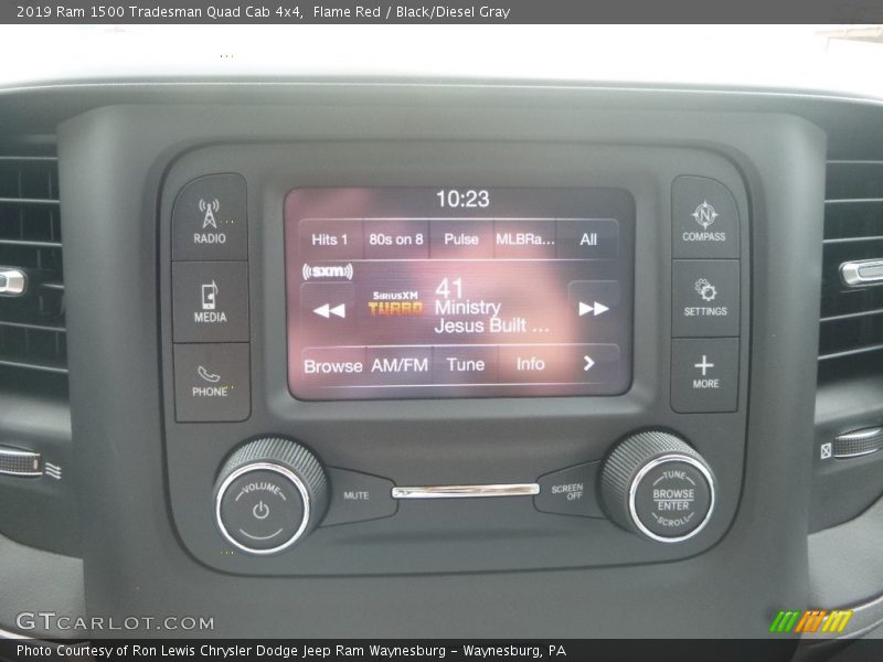 Flame Red / Black/Diesel Gray 2019 Ram 1500 Tradesman Quad Cab 4x4