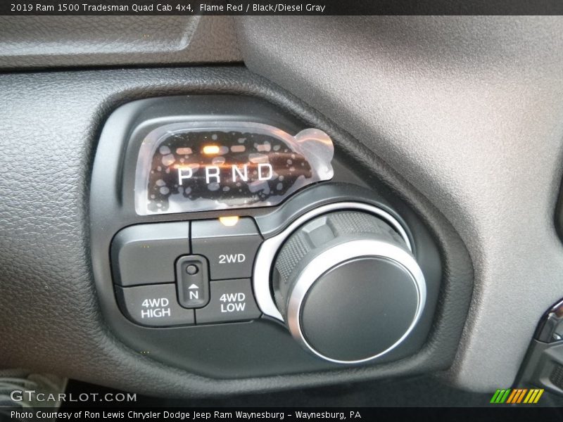 Flame Red / Black/Diesel Gray 2019 Ram 1500 Tradesman Quad Cab 4x4