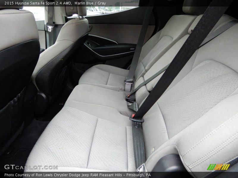 Marlin Blue / Gray 2015 Hyundai Santa Fe Sport 2.4 AWD