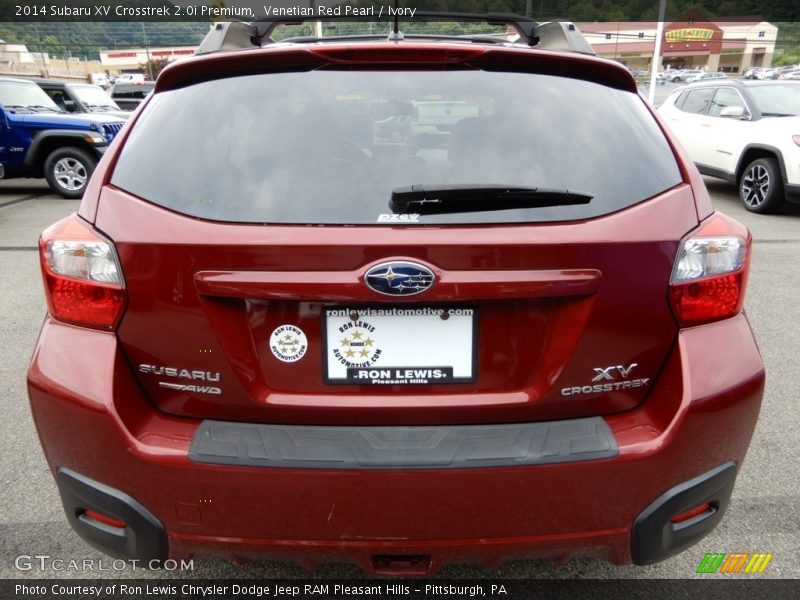 Venetian Red Pearl / Ivory 2014 Subaru XV Crosstrek 2.0i Premium