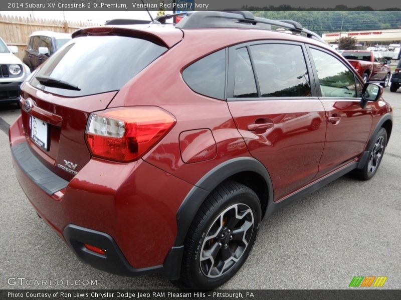 Venetian Red Pearl / Ivory 2014 Subaru XV Crosstrek 2.0i Premium