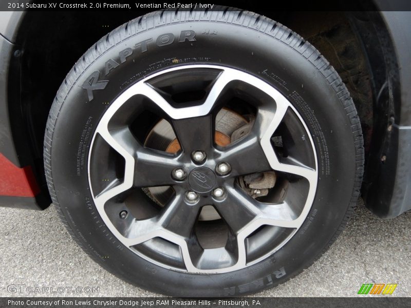 Venetian Red Pearl / Ivory 2014 Subaru XV Crosstrek 2.0i Premium