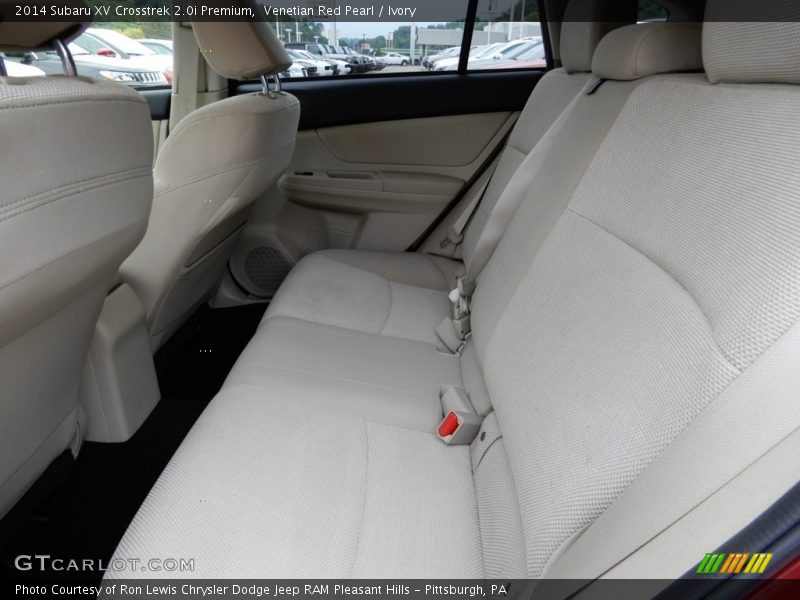 Venetian Red Pearl / Ivory 2014 Subaru XV Crosstrek 2.0i Premium