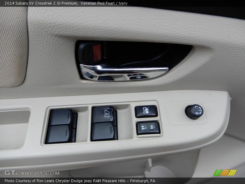Venetian Red Pearl / Ivory 2014 Subaru XV Crosstrek 2.0i Premium