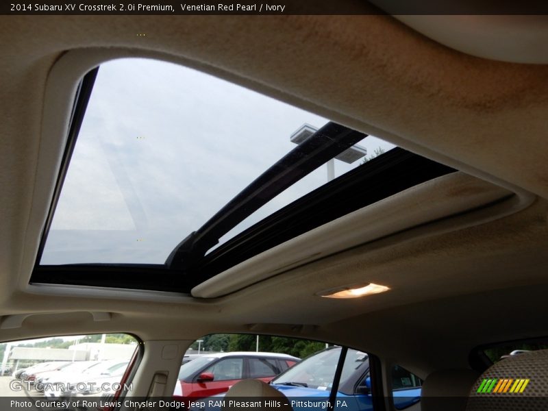 Venetian Red Pearl / Ivory 2014 Subaru XV Crosstrek 2.0i Premium