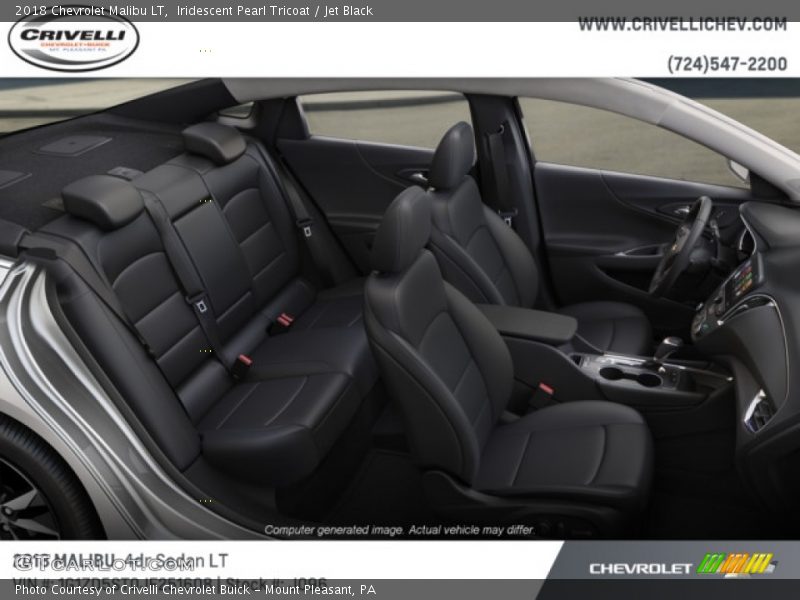 Iridescent Pearl Tricoat / Jet Black 2018 Chevrolet Malibu LT