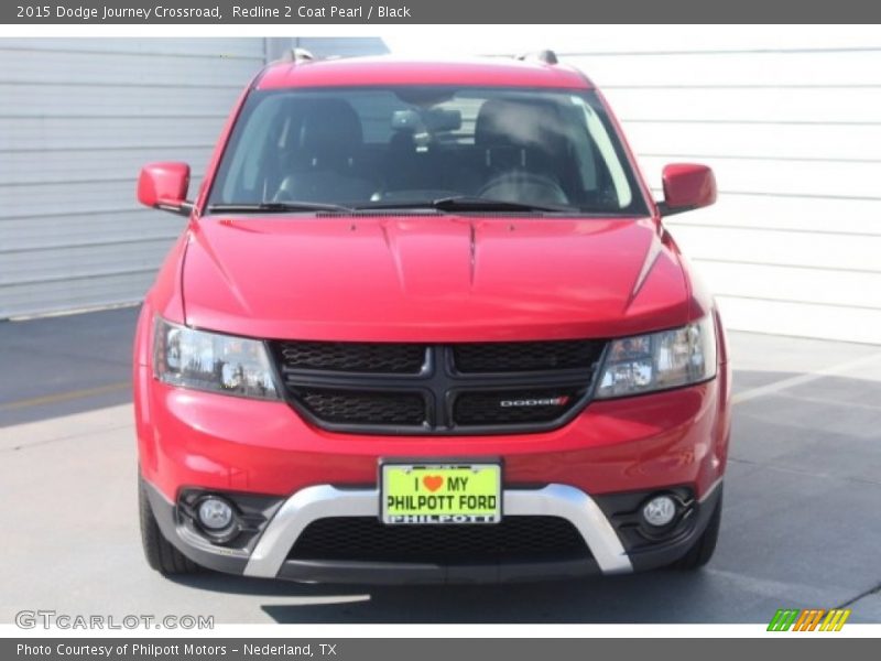 Redline 2 Coat Pearl / Black 2015 Dodge Journey Crossroad