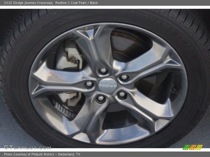 Redline 2 Coat Pearl / Black 2015 Dodge Journey Crossroad