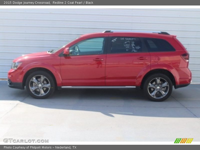 Redline 2 Coat Pearl / Black 2015 Dodge Journey Crossroad
