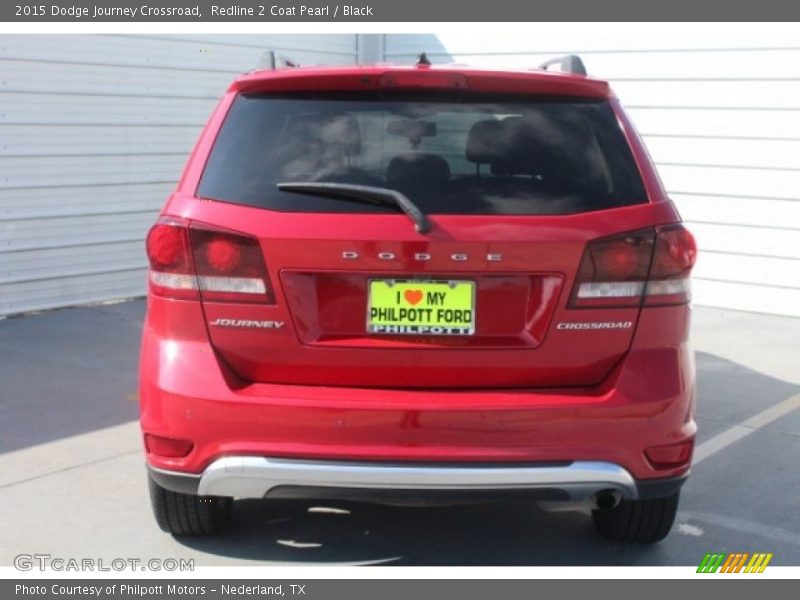Redline 2 Coat Pearl / Black 2015 Dodge Journey Crossroad
