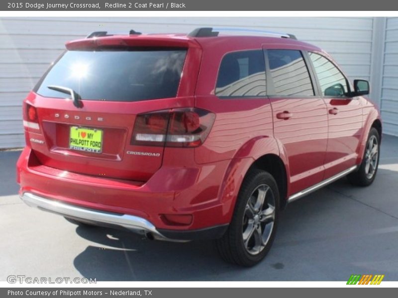 Redline 2 Coat Pearl / Black 2015 Dodge Journey Crossroad