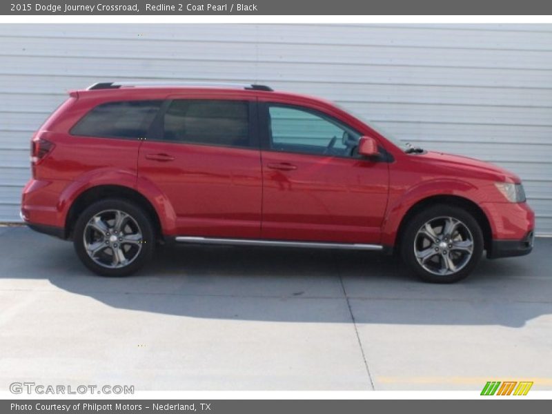 Redline 2 Coat Pearl / Black 2015 Dodge Journey Crossroad