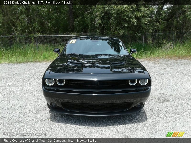 Pitch Black / Black 2018 Dodge Challenger SXT