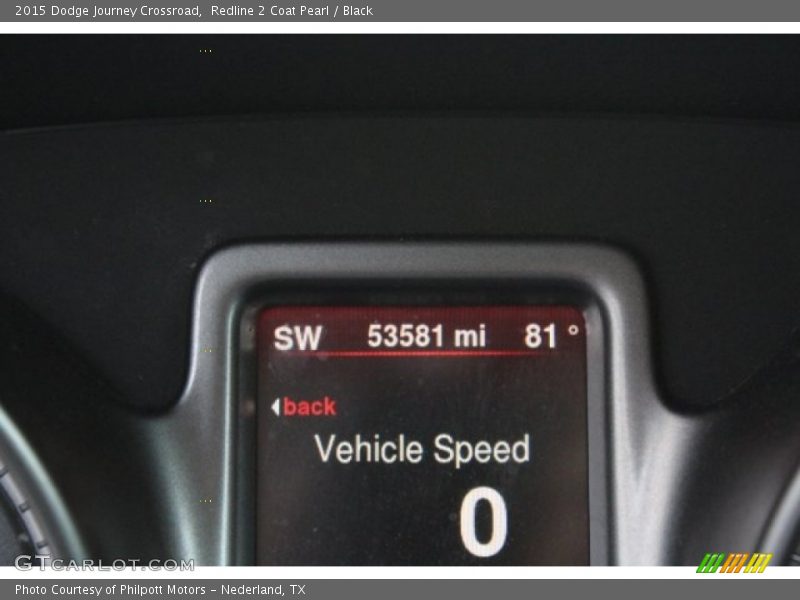 Redline 2 Coat Pearl / Black 2015 Dodge Journey Crossroad