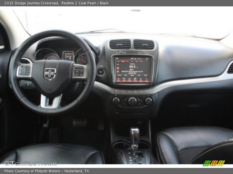 Redline 2 Coat Pearl / Black 2015 Dodge Journey Crossroad