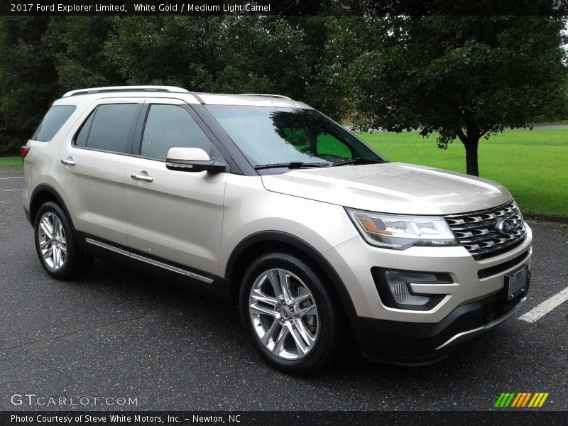  2017 Explorer Limited White Gold